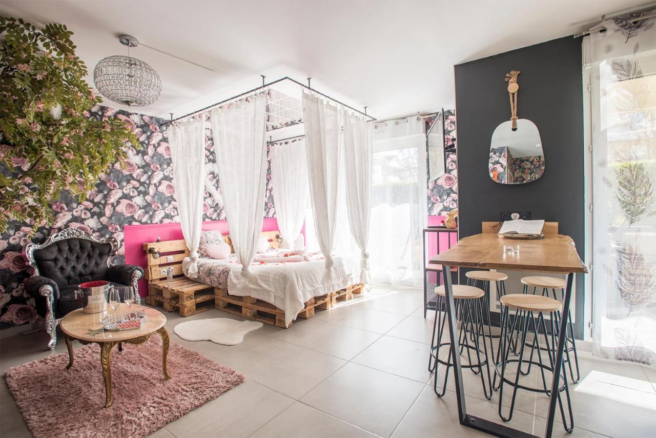 Romantisme Et Glamour 2 Avec Spa , Clim Et Jardin Dijon Zewnętrze zdjęcie